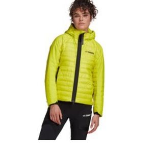 New Adidas Terrex Yellow Down Jacket